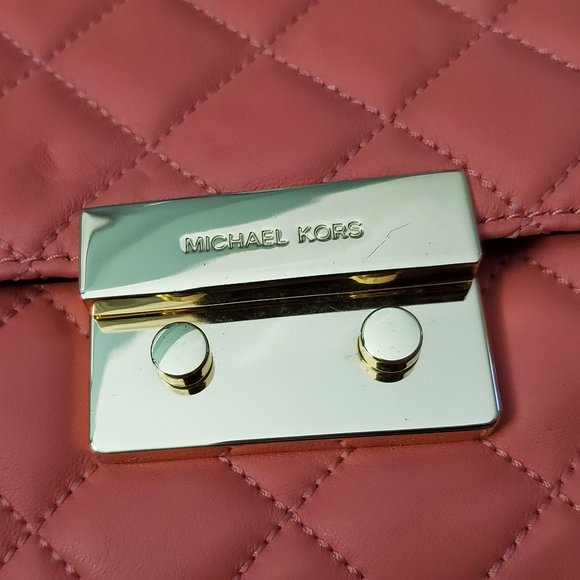 Michael Kors Large Chain Sloan Shoulder Quilted - Picture 7 of 14